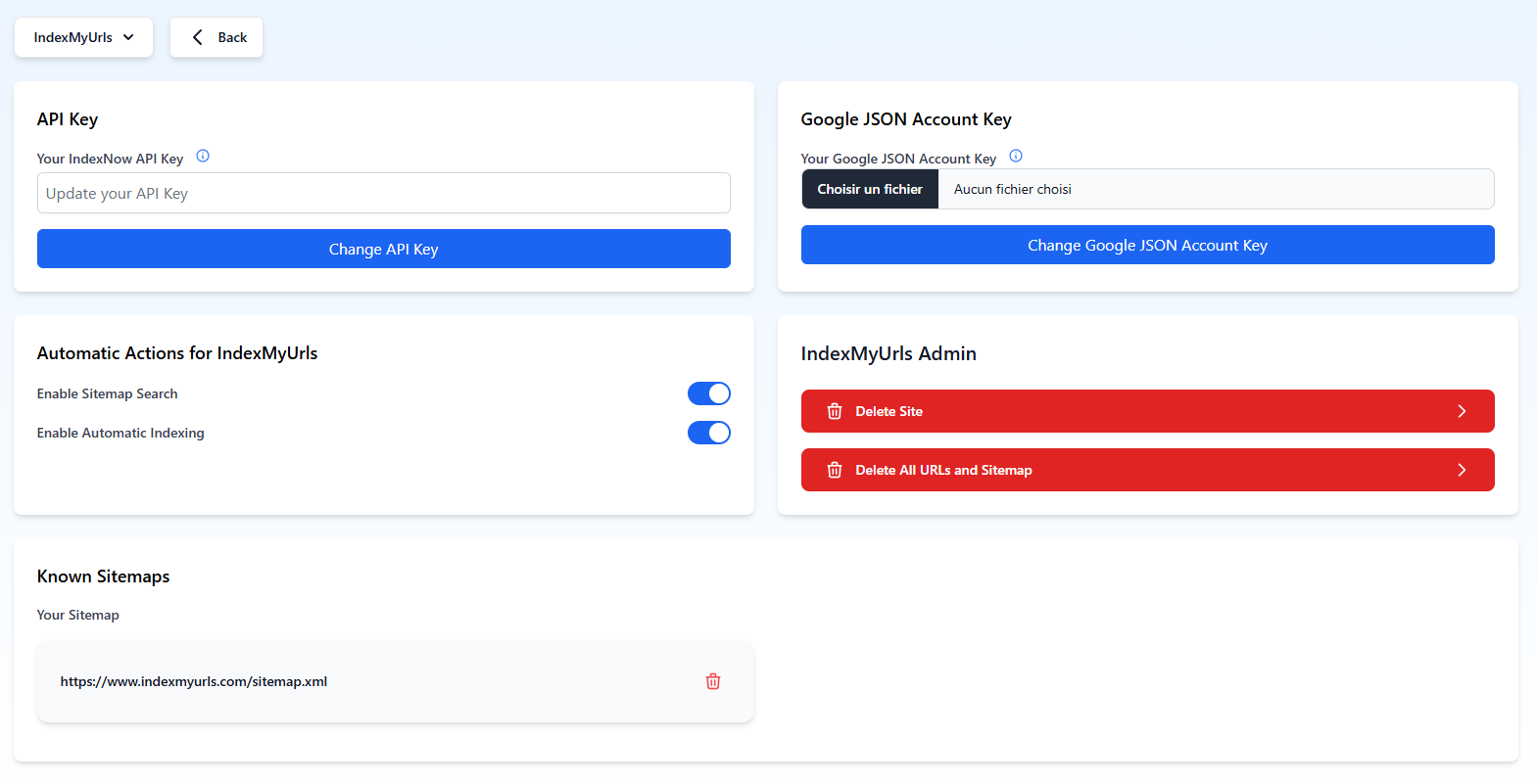 Manage Your Site